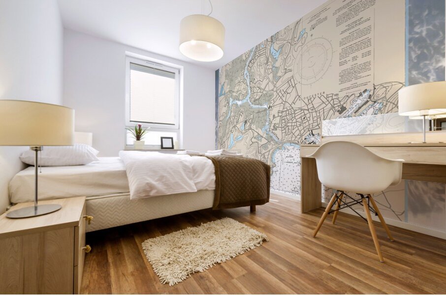 Gloucester Harbor I Mural print