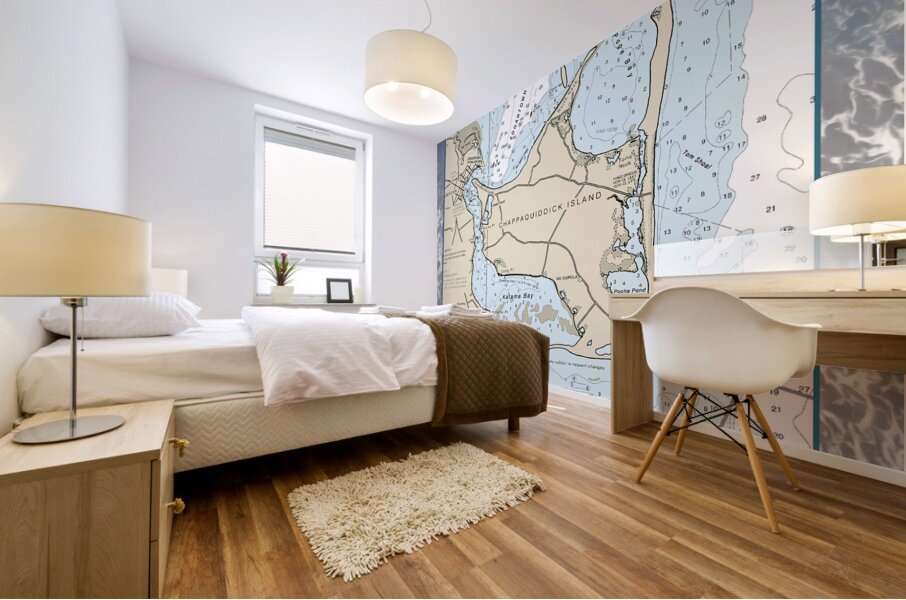 Chappaquiddick Island Mural print