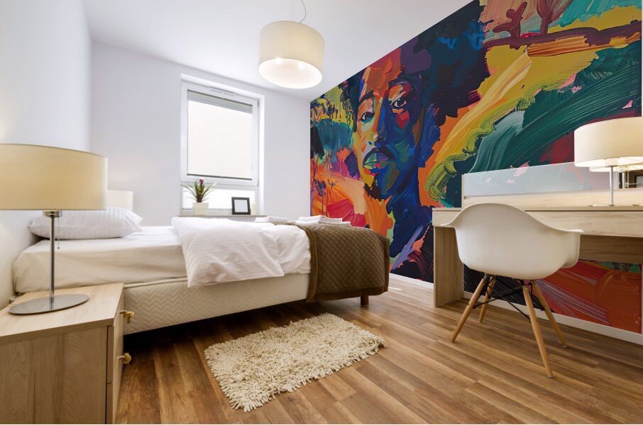 Chromatic Portrait B29H7N 57 Mural print