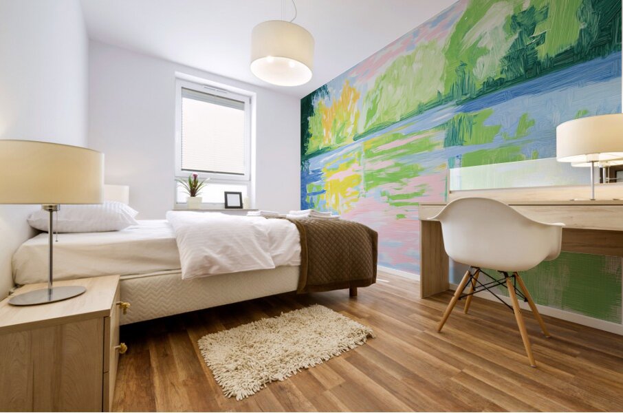 Chromatic Reflections 2P9H7N 58 Mural print