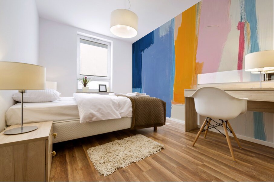 Chromatic Resonance 48H9N 57 Mural print