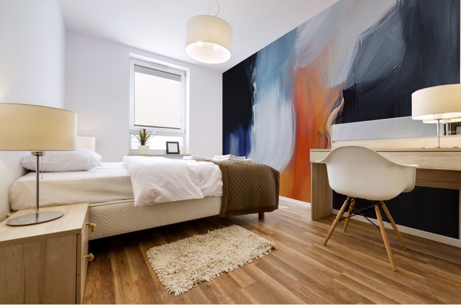 Chromatic Resonance H3N9P2 58 Mural print