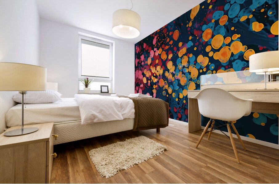 Chromatic Reverie 7H29PZ 45 Mural print