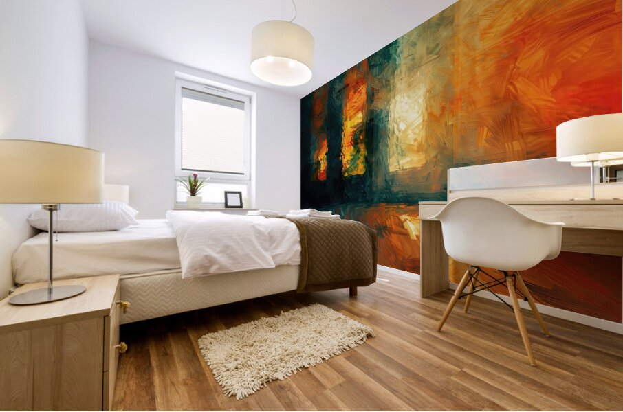 Chromatic Resonance H92N5Z 48 Mural print