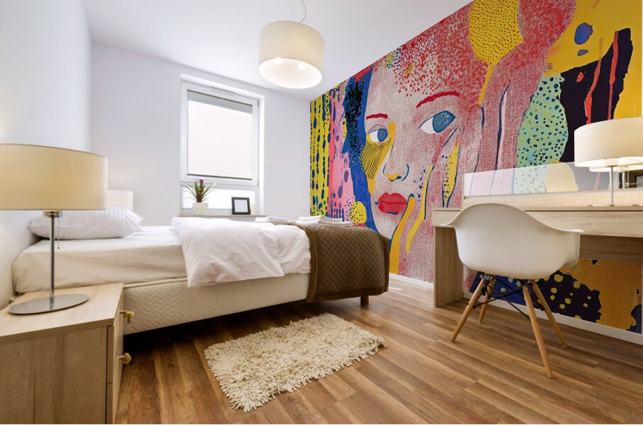 Chromatic Reverie Y5D9H2 55 Mural print