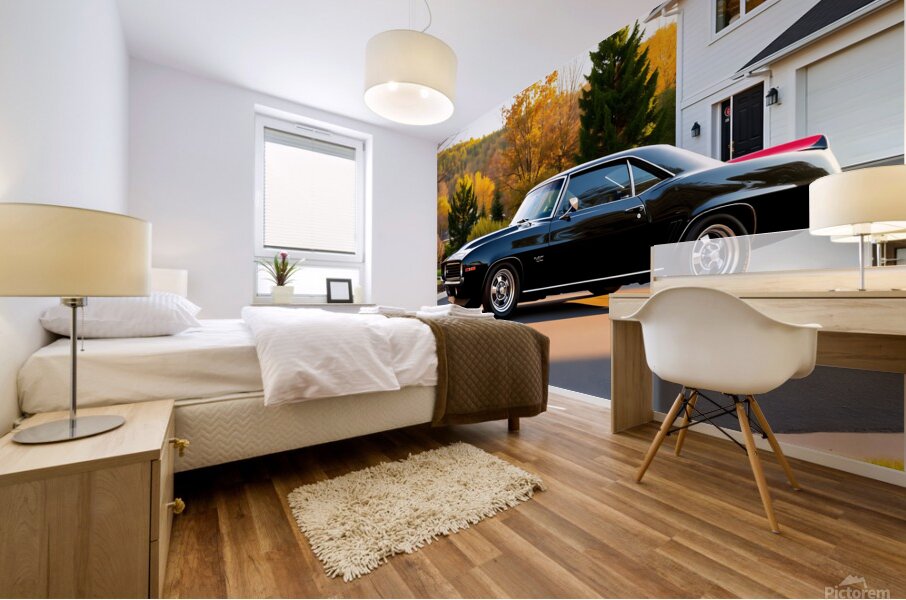 American Muscle car 1969 Mural print