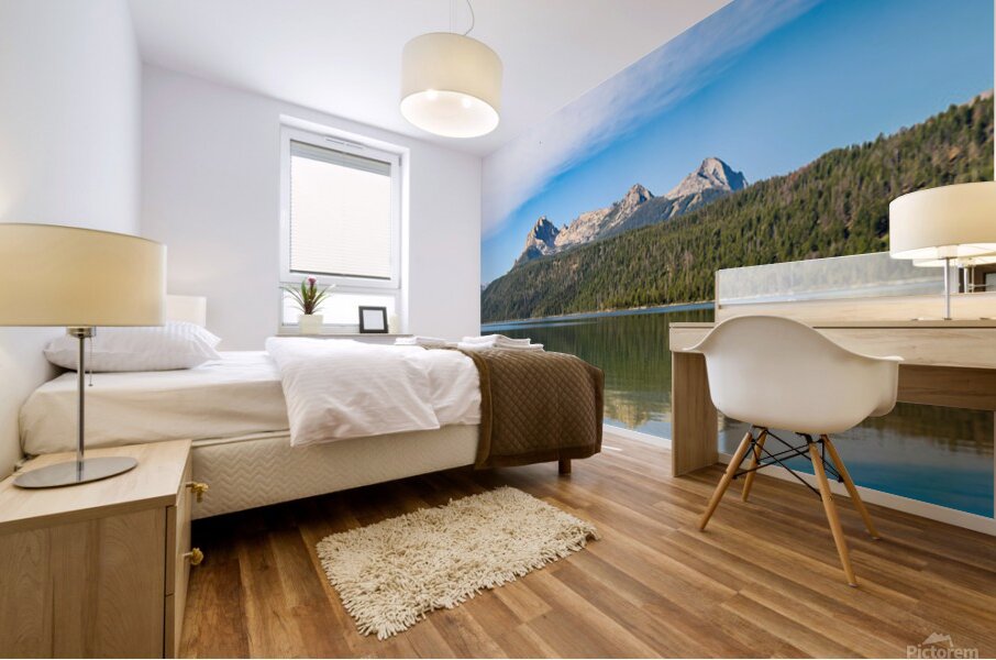 Redfish Lake Mural print
