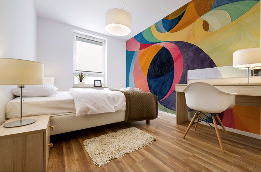 Chromatic Rhapsody 23HBC9 57 Mural print