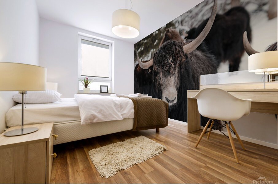 The Yak Mural print