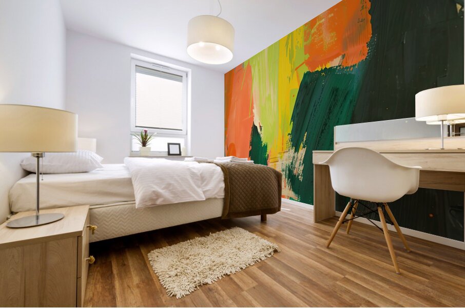 Chromatic Rhapsody 29HBCJ 52 Mural print