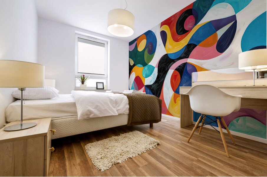 Chromatic Rhapsody 29HBNP 57 Mural print