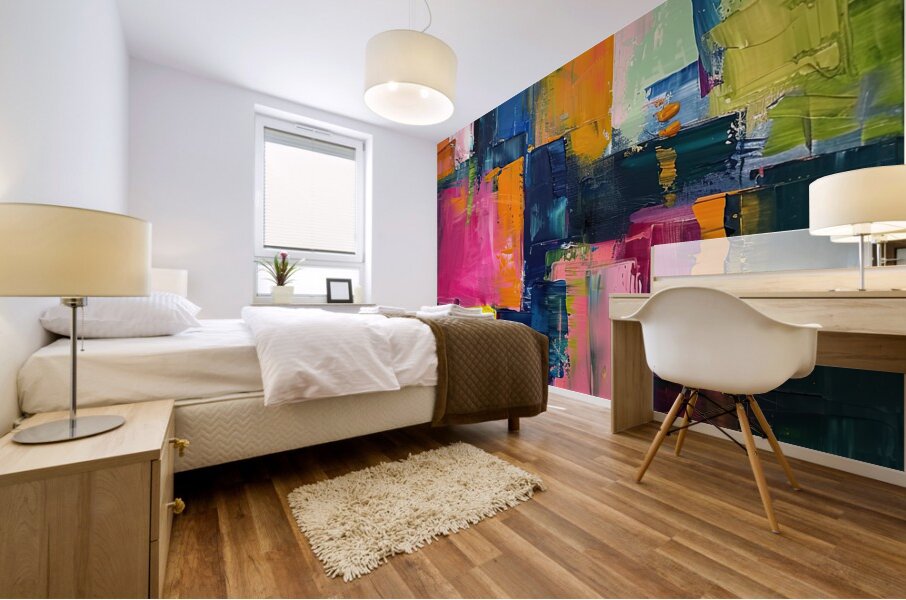 Chromatic Rhapsody 2G9H7P 53 Mural print