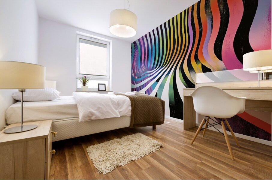 Chromatic Rhapsody 2H3N9Z 57 Mural print