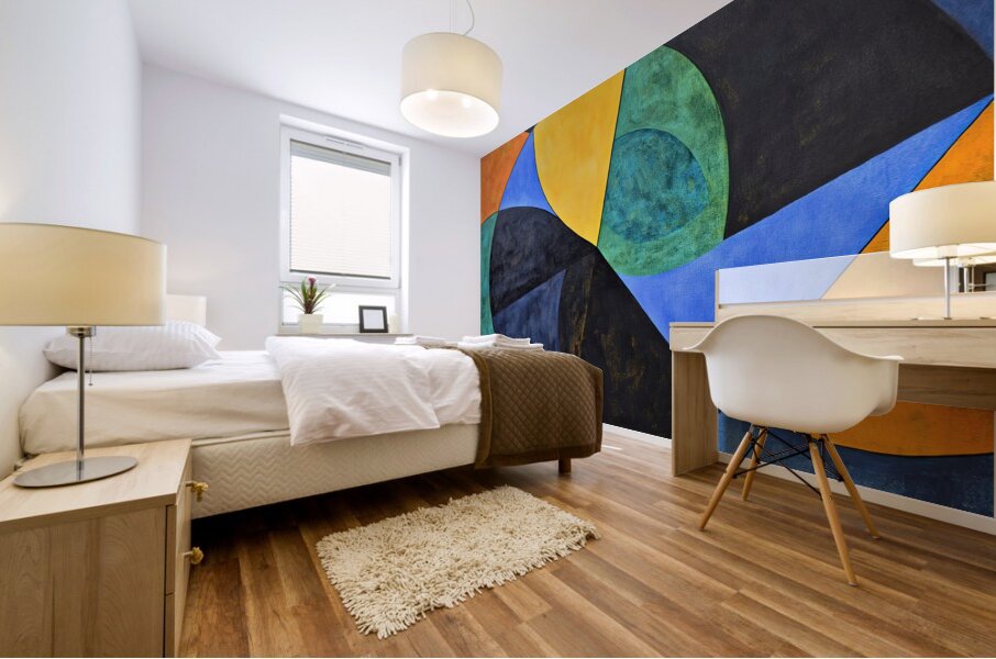 Chromatic Rhapsody 2H9N3Z 51 Mural print