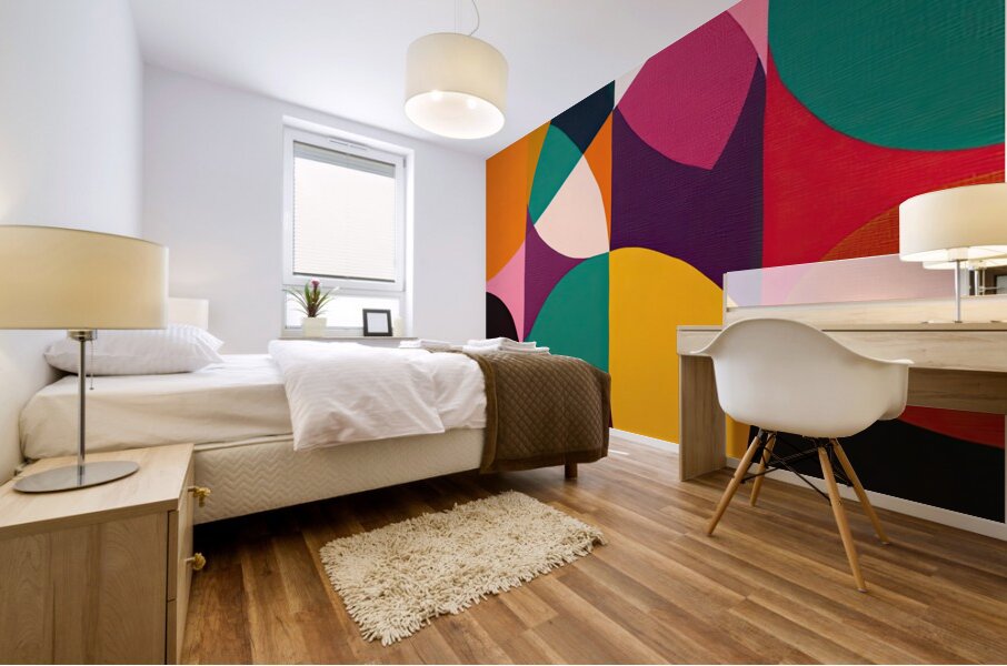 Chromatic Rhapsody 2JP3K4 58 Mural print