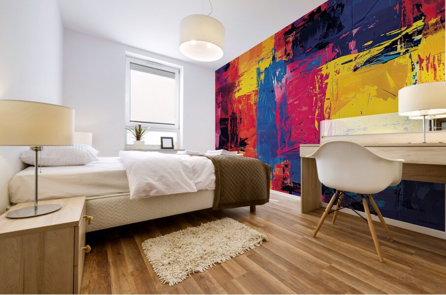 Chromatic Rhapsody 2P3H7N 48 Mural print