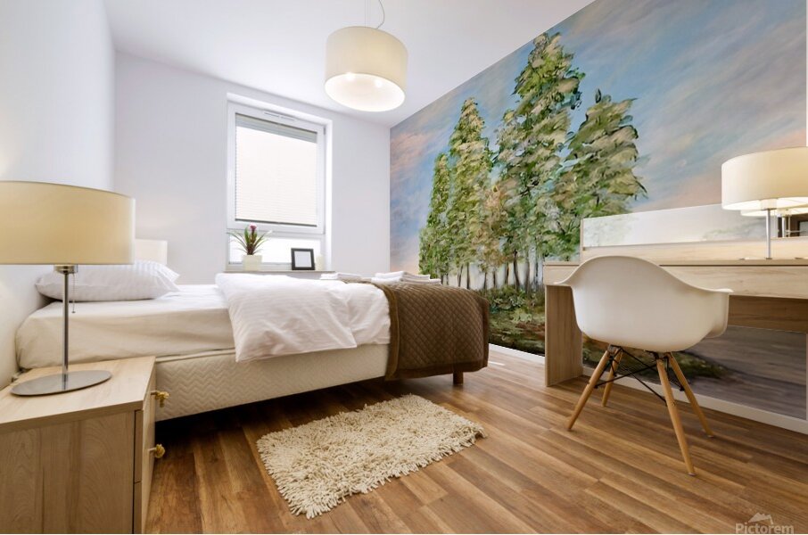 Three Sisters Island 1 KA Mural print