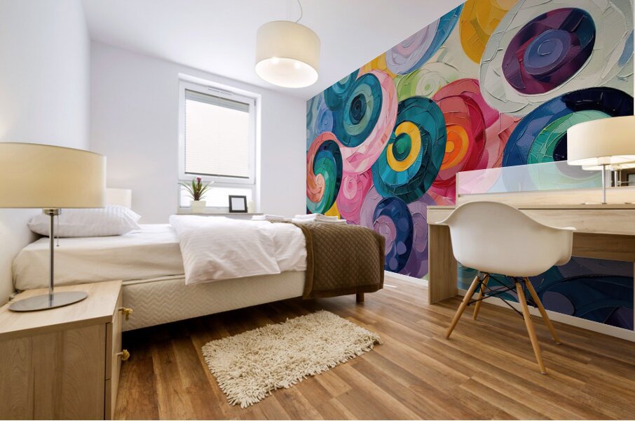 Chromatic Rhapsody 92HJ8N 57 Mural print