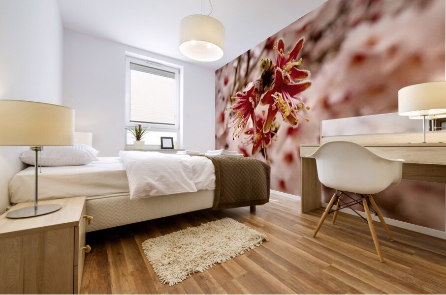 Anuncio de la primavera Mural print