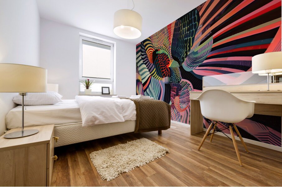 Chromatic Rhapsody H3N9B2 64 Mural print