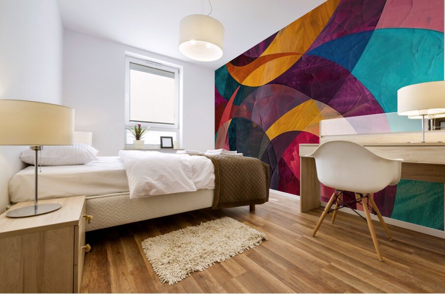 Chromatic Rhapsody J392NP 57 Mural print