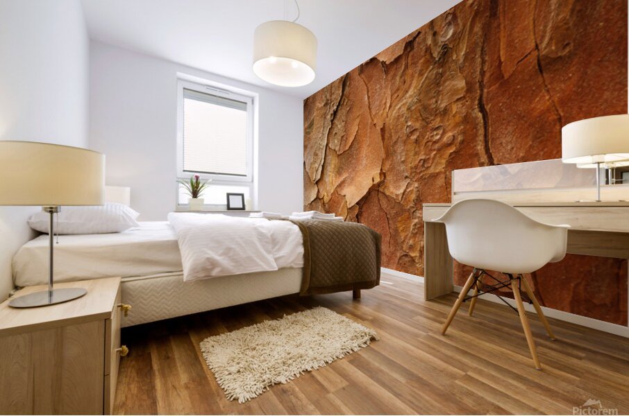 flatBark23 Mural print