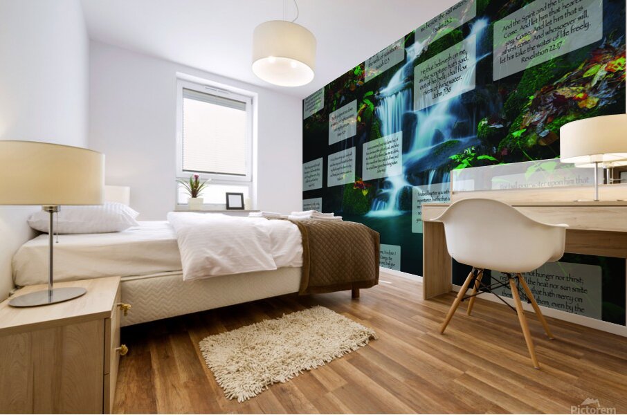 MNW16-WATERFALLS Mural print