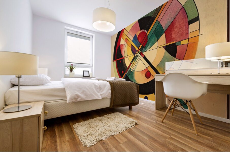 Circular Composition K529HJ 65 Mural print