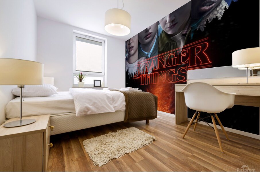 Stranger Things Mural print