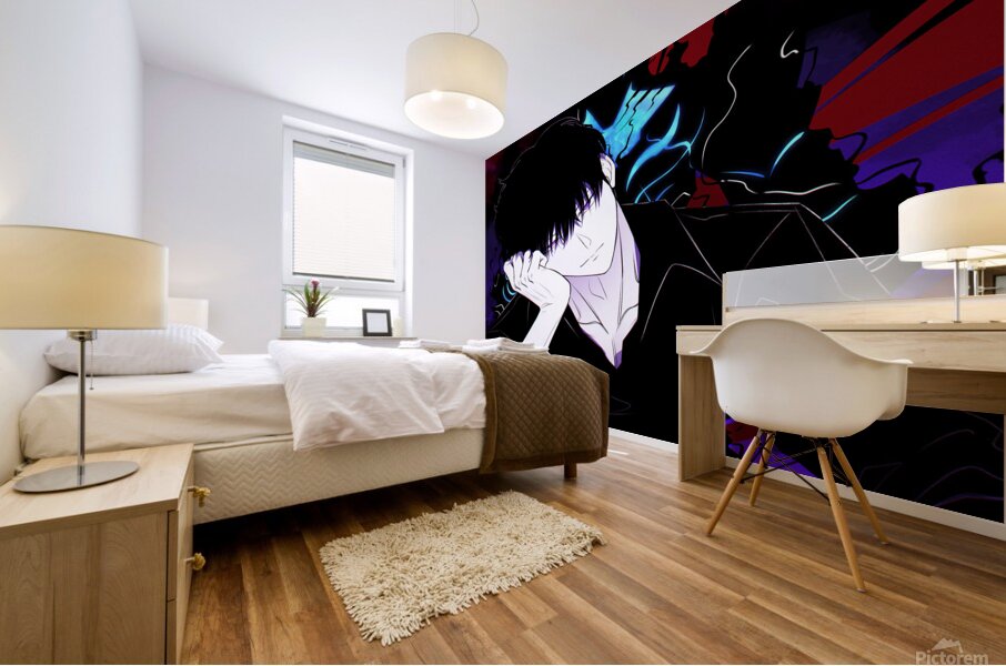 solo leveling Mural print