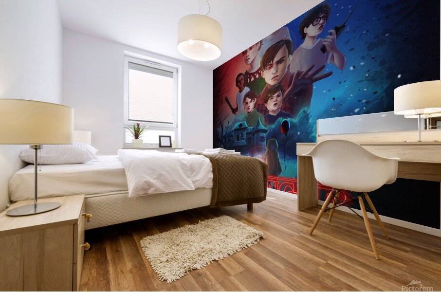 Stranger Things Mural print