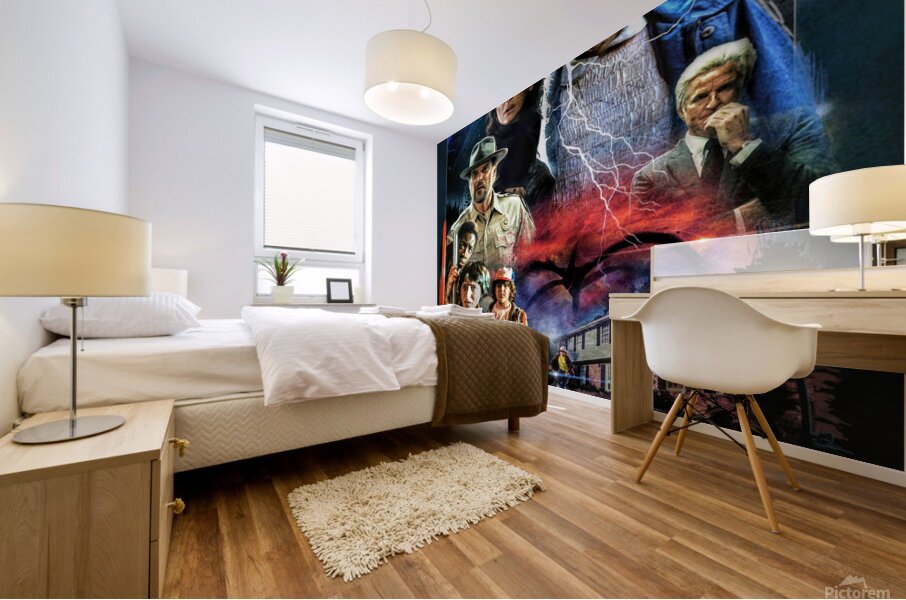 Stranger Things Mural print