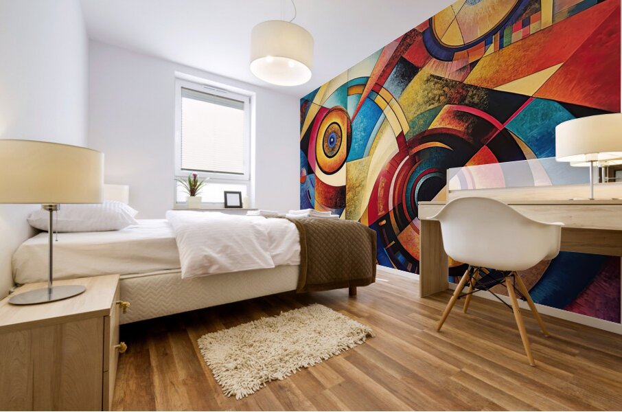 Cosmic Intersections 7P3H2N 62 Mural print