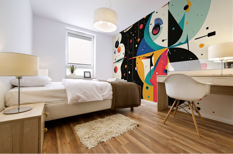 Cosmic Reflections 7H3N2P 60 Mural print