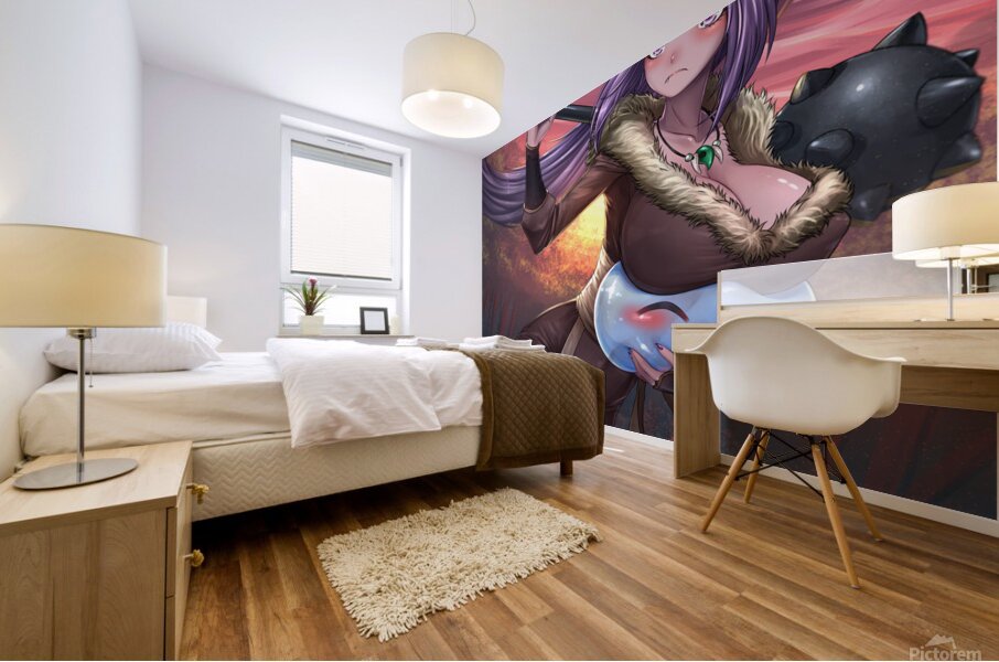 Tensei Shitara Slime Datta Ken Mural print