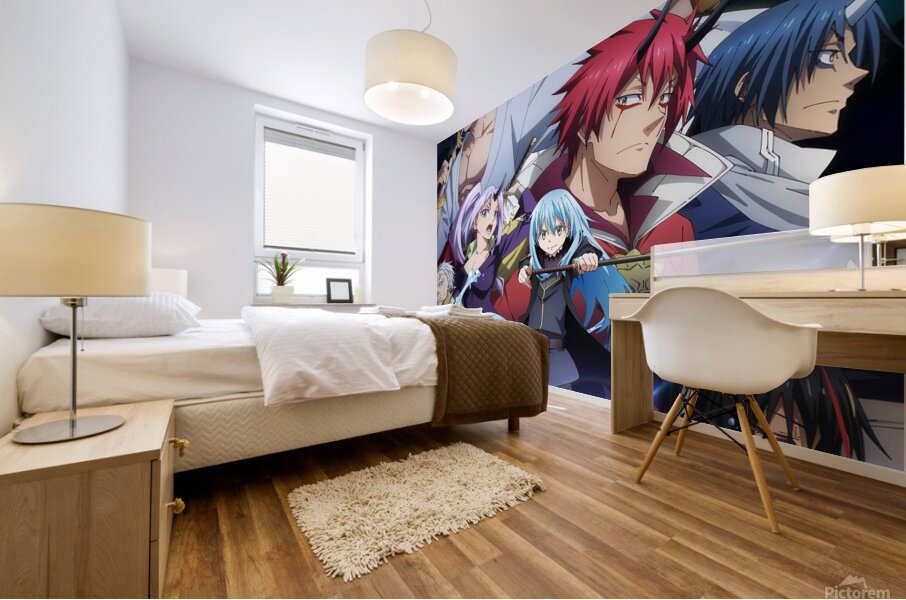 Tensei Shitara Slime Datta Ken Mural print
