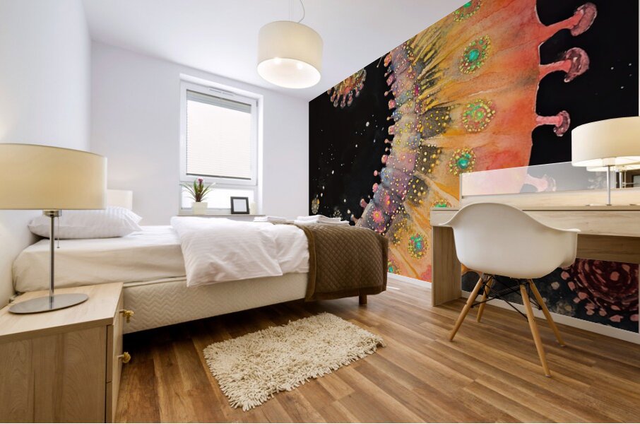 Cosmic Serpent Dance H29N3Z 62 Mural print