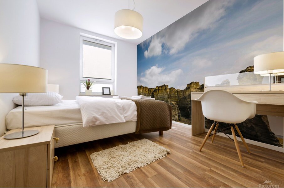 Monument Rock - Kansas Mural print