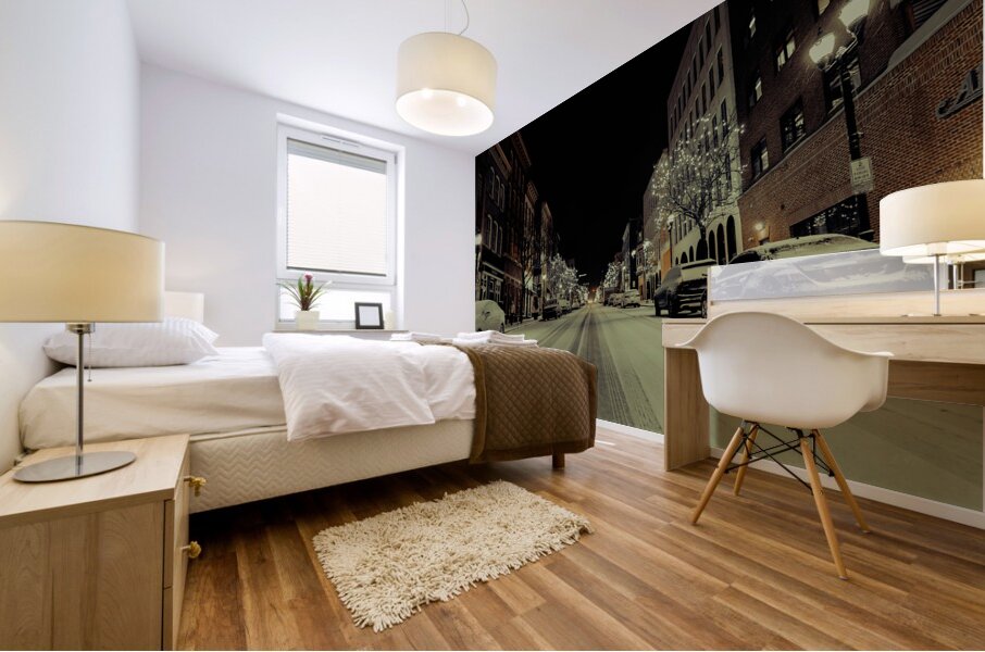 Quiet Night Mural print