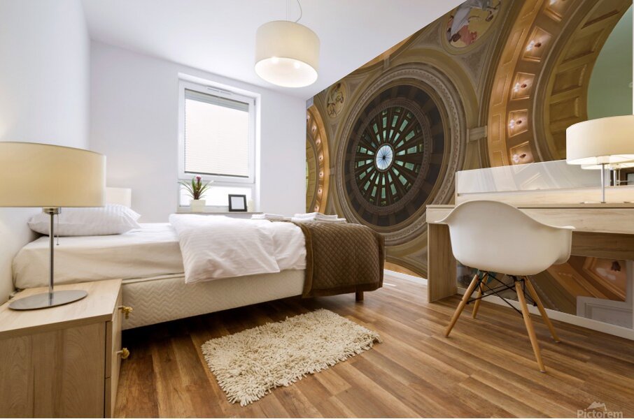 South Dakota Capitol Rotunda I Mural print