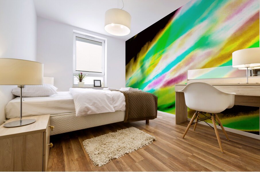  Abstract Dynamic Light                                                                                                                     Mural print