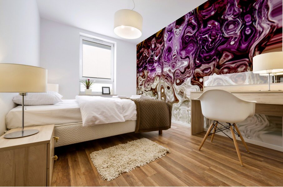 Lavender Cocktail Mural print