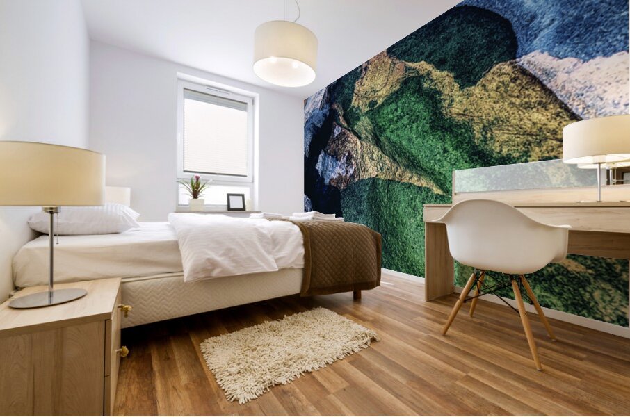 Jurassic Bird Mural print