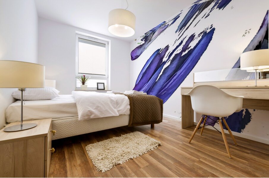 Crazy Lupin Mural print