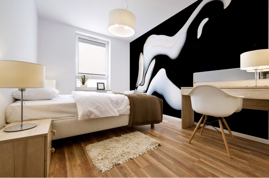 The Lovers Mural print