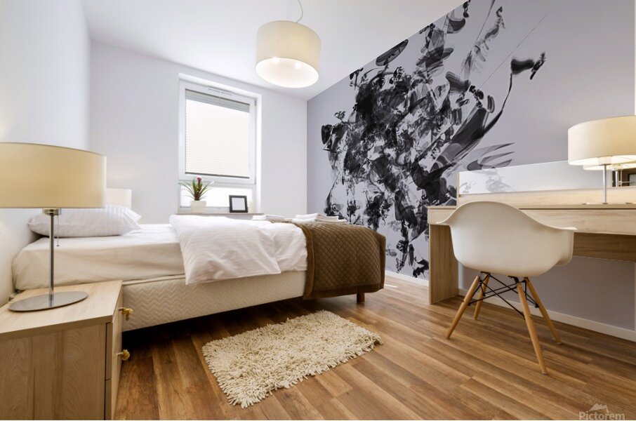 Buyin Air White Mural print