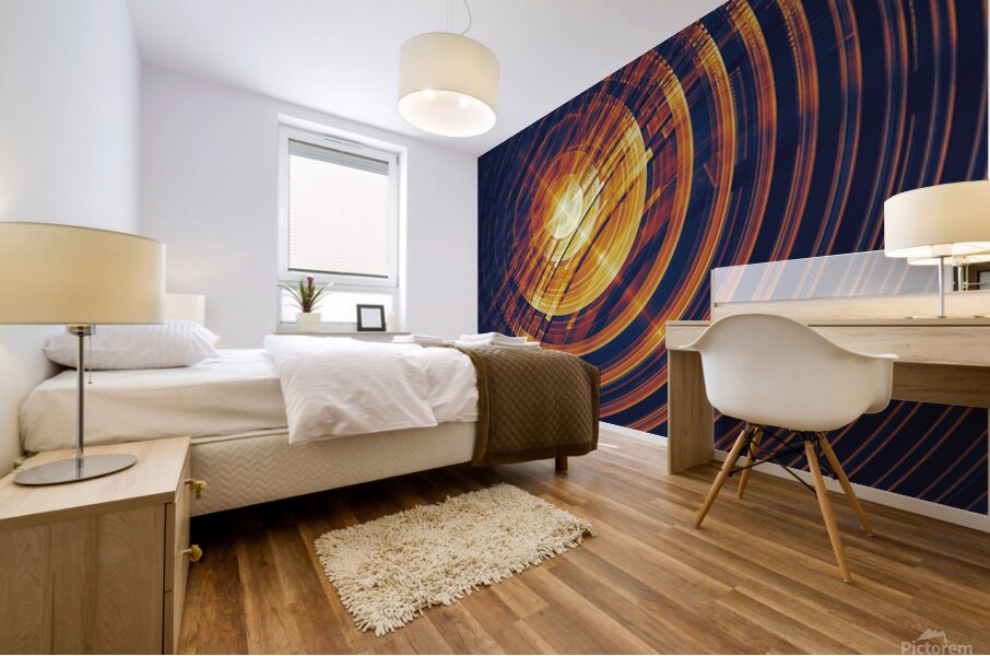 Infused Retrospection Mural print