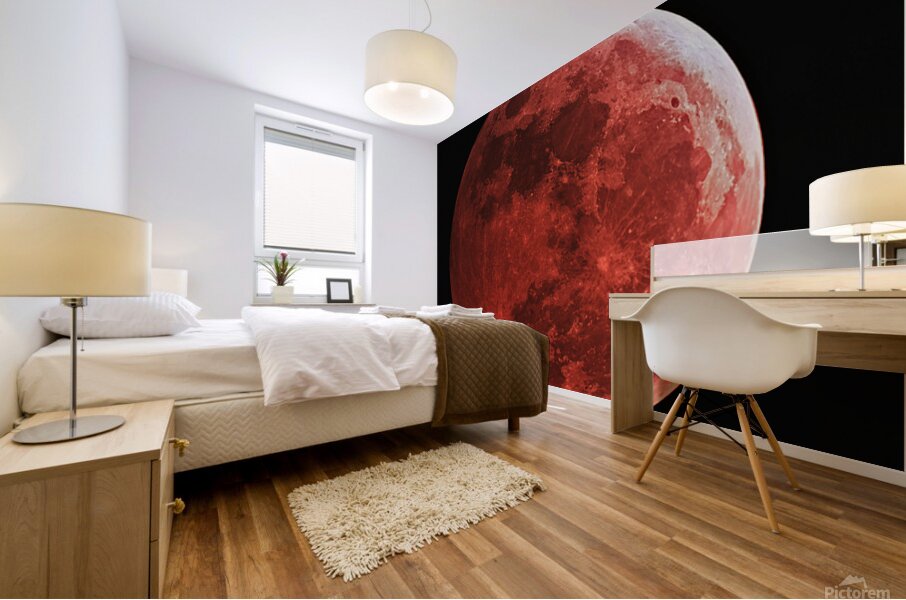 Blood Moon Mural print
