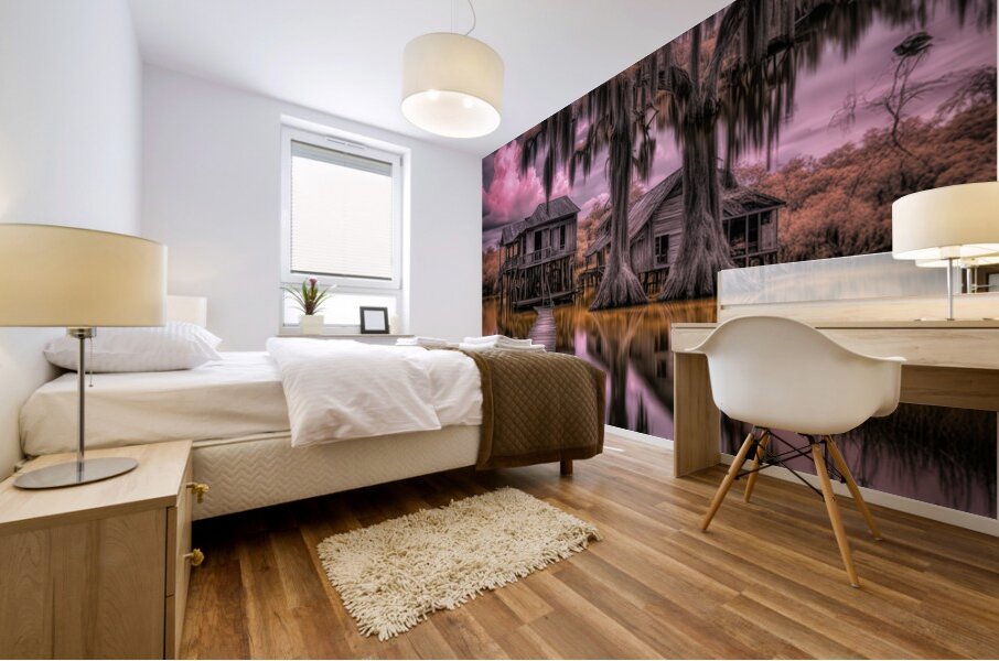 THE LONG DOCK Mural print