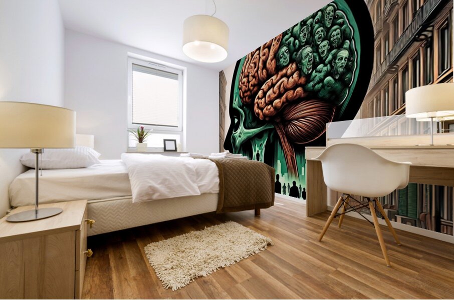 Braineeez 651 Mural print